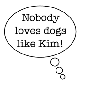 Tov the golden says no one loves dogs like Kim